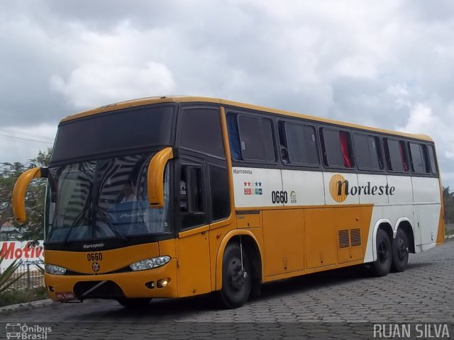 Viação Nordeste 0660 na cidade de Campina Grande, Paraíba, Brasil, por Ruan Silva. Número da foto: #818717.