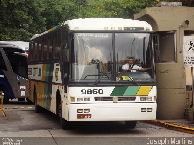 Empresa Gontijo de Transportes 9860 na cidade de São Paulo, São Paulo, Brasil, por Joseph Martins. Número da foto: #819573.