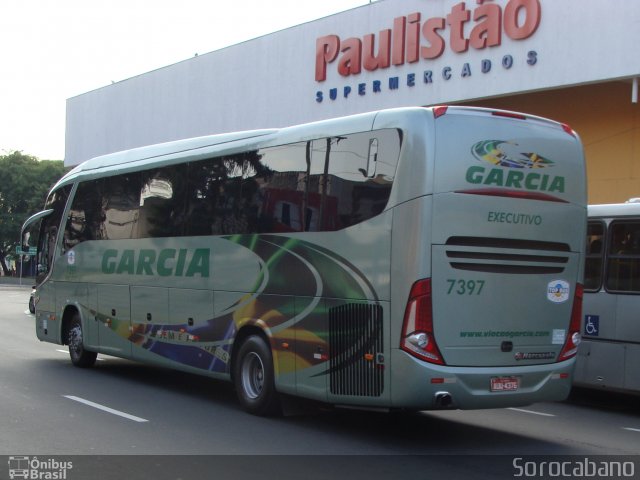 Viação Garcia 7397 na cidade de Sorocaba, São Paulo, Brasil, por Elias  Junior. Número da foto: #819086.