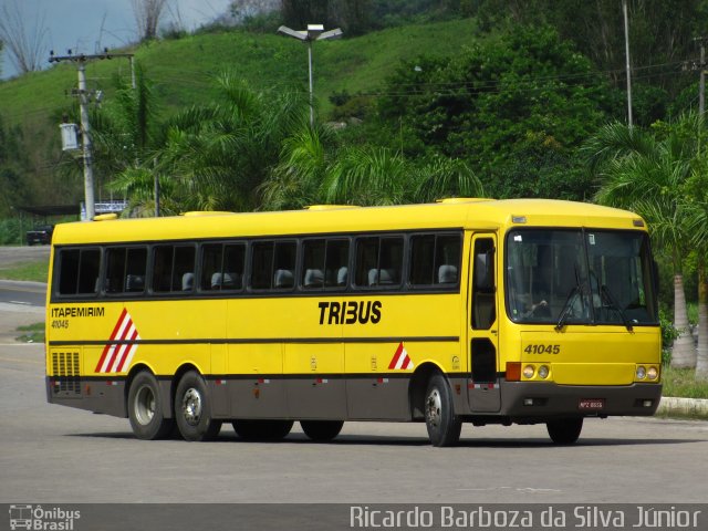 Viação Itapemirim 41045 na cidade de Paraíba do Sul, Rio de Janeiro, Brasil, por Ricardo Barboza da Silva Júnior. ID da foto: 819138.