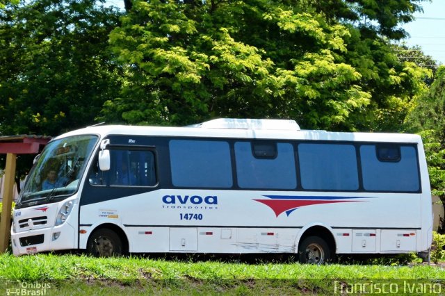 AVOA - Auto Viação Ourinhos Assis 14740 na cidade de Ourinhos, São Paulo, Brasil, por Francisco Ivano. ID da foto: 819633.