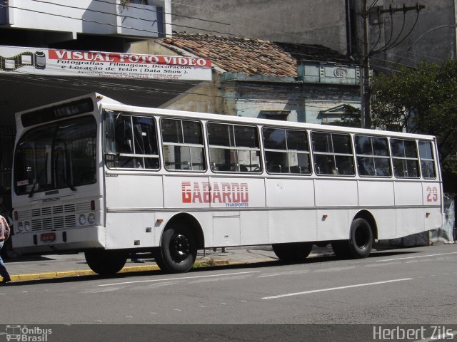 Gabardo Transportes 29 na cidade de Santa Maria, Rio Grande do Sul, Brasil, por Herbert Zils. Número da foto: #820852.