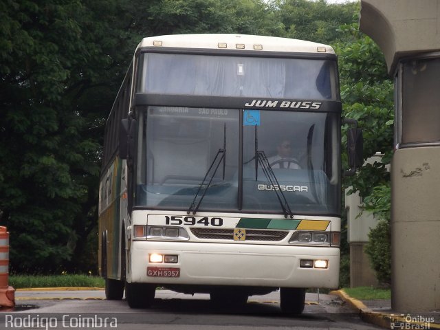 Empresa Gontijo de Transportes 15940 na cidade de São Paulo, São Paulo, Brasil, por Rodrigo Coimbra. Número da foto: #821578.