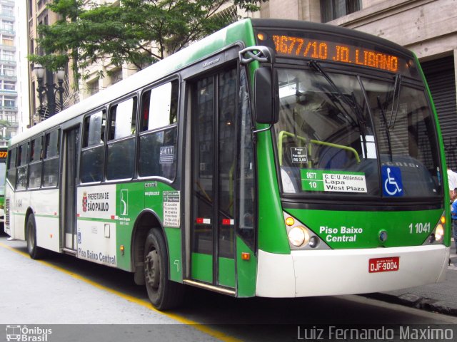 Viação Santa Brígida 1 1041 na cidade de São Paulo, São Paulo, Brasil, por Luiz Fernando Maximo. Número da foto: #822129.