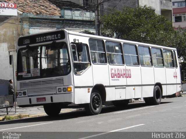 Gabardo Transportes 44 na cidade de Santa Maria, Rio Grande do Sul, Brasil, por Herbert Zils. Número da foto: #820844.