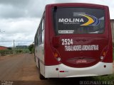 Kombi´s Transportes - Molina Turismo 2524 na cidade de Rio Verde, Goiás, Brasil, por Deoclismar Vieira. Número da foto: #:id.