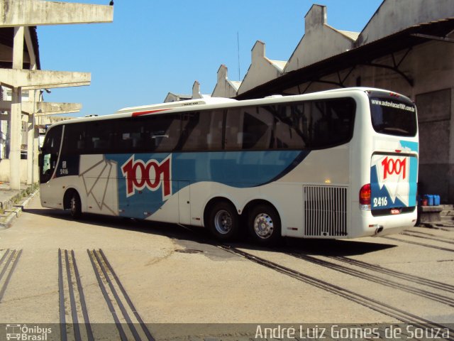 Auto Viação 1001 2416 na cidade de Rio de Janeiro, Rio de Janeiro, Brasil, por André Luiz Gomes de Souza. ID da foto: 764473.