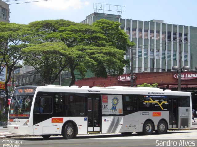 Metra - Sistema Metropolitano de Transporte 5412 na cidade de Diadema, São Paulo, Brasil, por Sandro Alves. Número da foto: #763048.