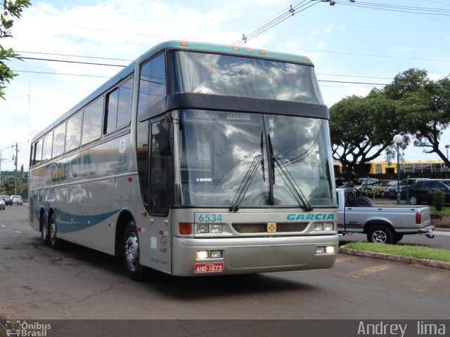 Viação Garcia 6534 na cidade de Londrina, Paraná, Brasil, por Andrey  Lima. ID da foto: 762866.