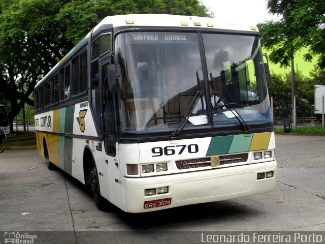 Empresa Gontijo de Transportes 9670 na cidade de São Paulo, São Paulo, Brasil, por Leonardo Ferreira Porto. Número da foto: #763417.