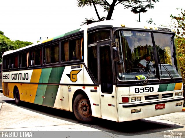 Empresa Gontijo de Transportes 8350 na cidade de São Paulo, São Paulo, Brasil, por Fabio Lima. ID da foto: 764555.