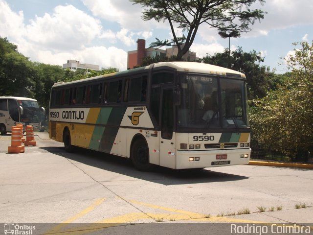 Empresa Gontijo de Transportes 9590 na cidade de São Paulo, São Paulo, Brasil, por Rodrigo Coimbra. ID da foto: 766047.