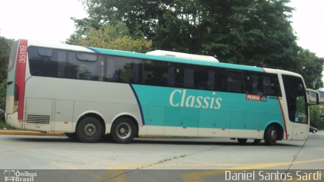 Empresa de Ônibus Nossa Senhora da Penha 35119 na cidade de São Paulo, São Paulo, Brasil, por Daniel Santos Sardi. Número da foto: #765839.