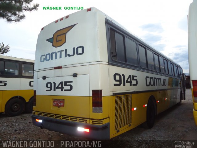 Empresa Gontijo de Transportes 9145 na cidade de Pirapora, Minas Gerais, Brasil, por Wagner Gontijo Várzea da Palma-mg. ID da foto: 765663.