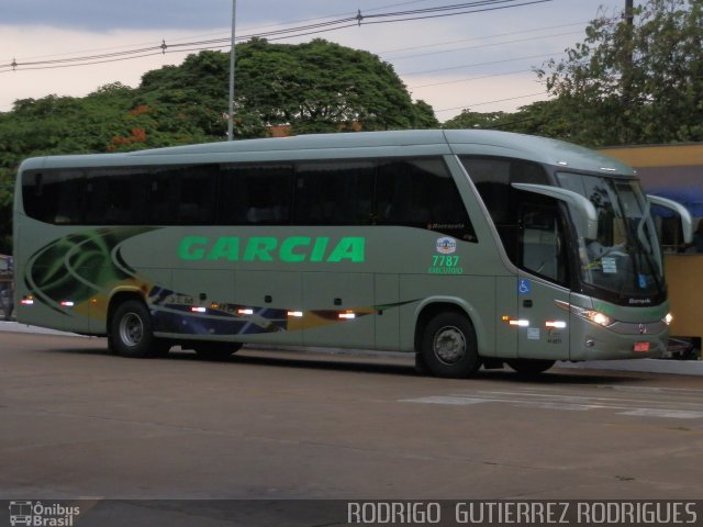 Viação Garcia 7787 na cidade de Maringá, Paraná, Brasil, por Rodrigo  Gutierrez Rodrigues. ID da foto: 766253.