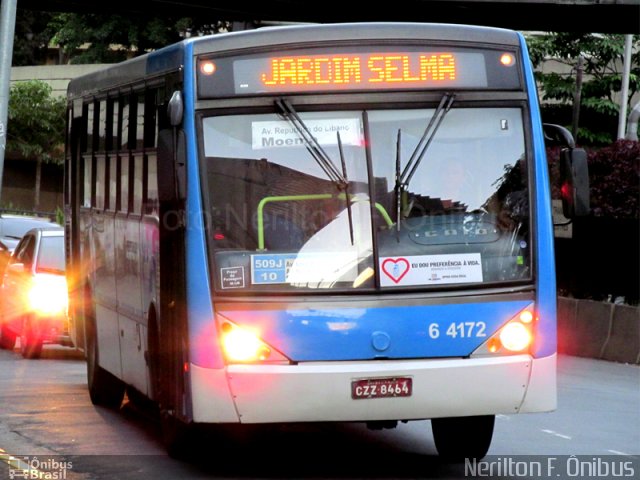VIP - Unidade Jabaquara 6 4172 na cidade de São Paulo, São Paulo, Brasil, por Nerilton F.  ônibus. Número da foto: #766336.