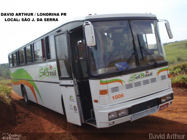 Sul Brasil Transportes Turísticos 1006 na cidade de São Jerônimo da Serra, Paraná, Brasil, por David Arthur. Número da foto: #765899.