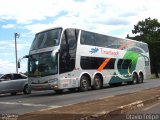 Transbrasil Turismo 880 na cidade de Foz do Iguaçu, Paraná, Brasil, por Otavio Felipe Balbinot. Número da foto: #:id.