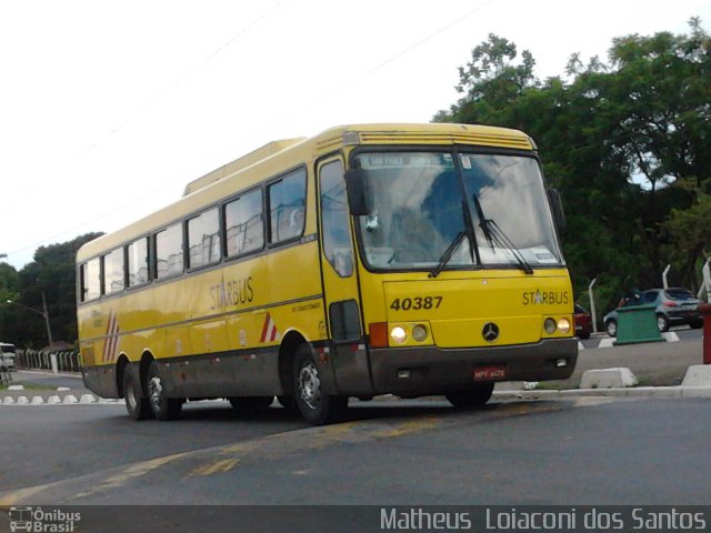 Viação Itapemirim 40387 na cidade de Taubaté, São Paulo, Brasil, por Matheus  Loiaconi dos Santos. Número da foto: #767617.