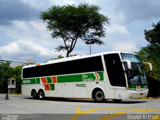 Cia. São Geraldo de Viação 11650 na cidade de São Paulo, São Paulo, Brasil, por David Arthur. Número da foto: #766865.