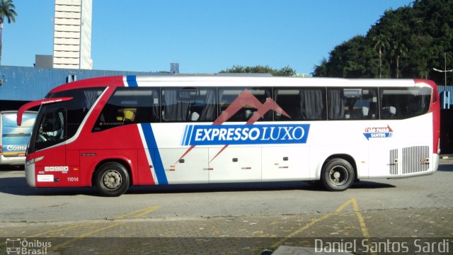 Expresso Luxo 11014 na cidade de Santos, São Paulo, Brasil, por Daniel Santos Sardi. Número da foto: #766915.