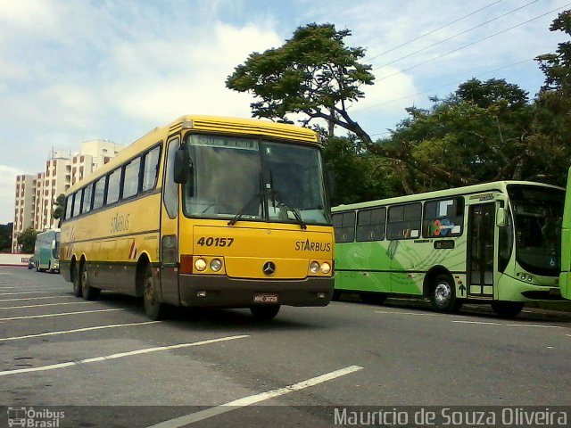 Viação Itapemirim 40157 na cidade de São José dos Campos, São Paulo, Brasil, por Maurício de Souza Oliveira. ID da foto: 767271.