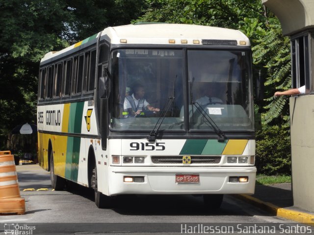 Empresa Gontijo de Transportes 9155 na cidade de São Paulo, São Paulo, Brasil, por Harllesson Santana Santos. ID da foto: 768393.