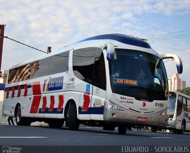 São João Votorantim - Sorotur Turismo 5100 na cidade de Sorocaba, São Paulo, Brasil, por EDUARDO - SOROCABUS. Número da foto: #767069.