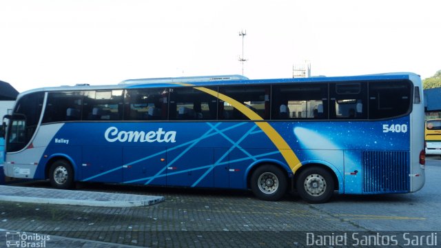 Viação Cometa 5400 na cidade de Santos, São Paulo, Brasil, por Daniel Santos Sardi. ID da foto: 766910.