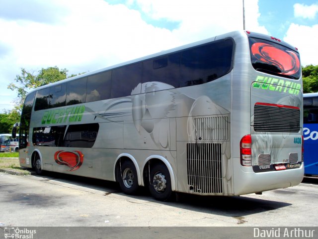 Eucatur - Empresa União Cascavel de Transportes e Turismo 4430 na cidade de São Paulo, São Paulo, Brasil, por David Arthur. Número da foto: #766870.