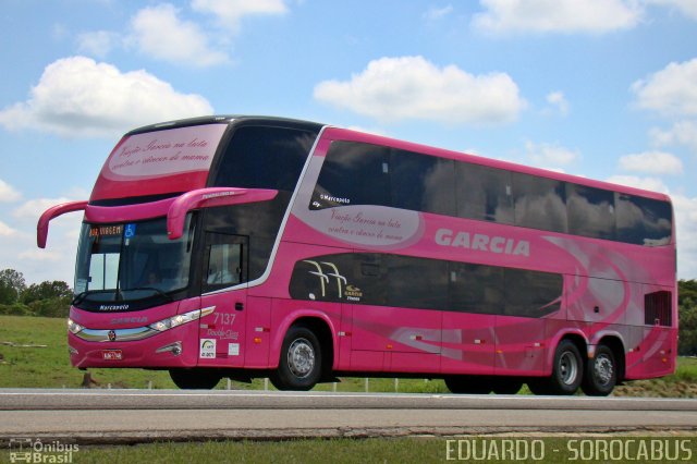 Viação Garcia 7137 na cidade de , por EDUARDO - SOROCABUS. Número da foto: #769203.