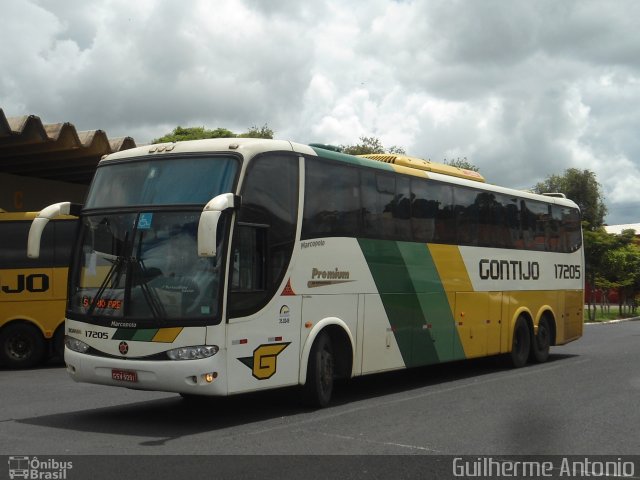 Empresa Gontijo de Transportes 17205 na cidade de Araxá, Minas Gerais, Brasil, por Guilherme Antonio. Número da foto: #769627.