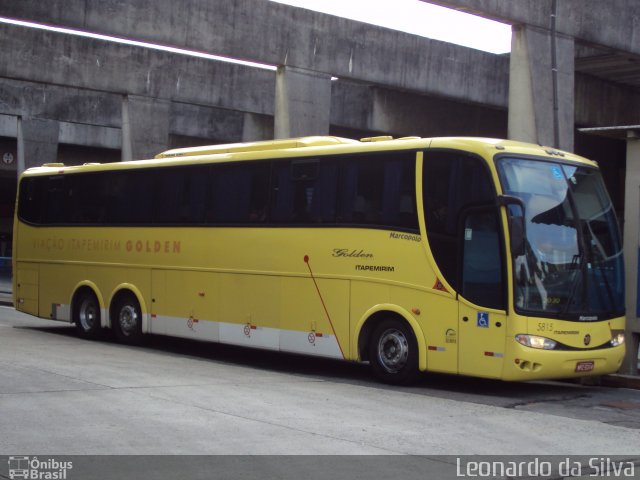 Viação Itapemirim 5815 na cidade de Curitiba, Paraná, Brasil, por Leonardo da Silva. ID da foto: 769160.