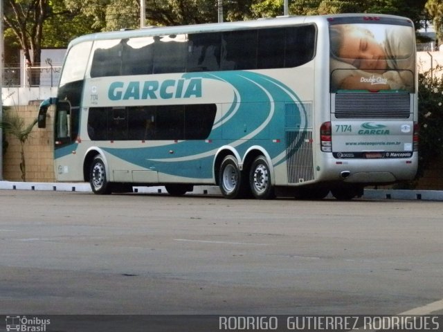 Viação Garcia 7174 na cidade de Maringá, Paraná, Brasil, por Rodrigo  Gutierrez Rodrigues. ID da foto: 770384.