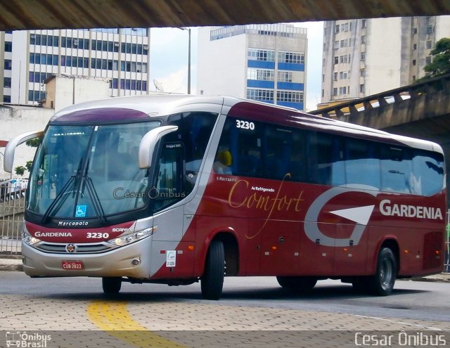 Expresso Gardenia 3230 na cidade de Belo Horizonte, Minas Gerais, Brasil, por César Ônibus. Número da foto: #772353.