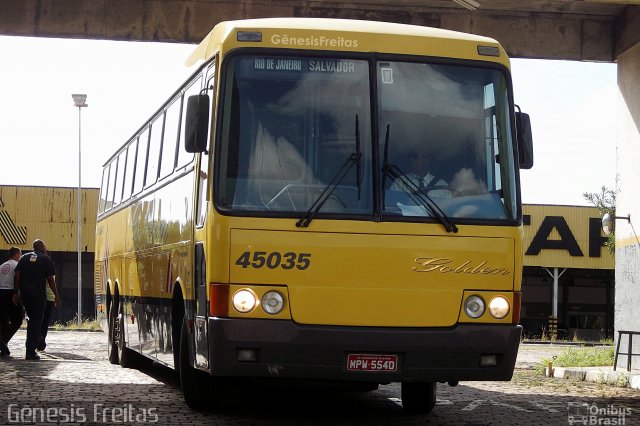 Viação Itapemirim 45035 na cidade de Salvador, Bahia, Brasil, por Gênesis Freitas. Número da foto: #772056.