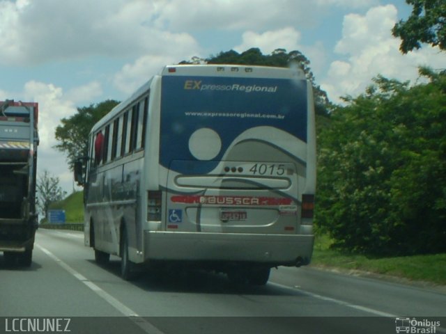 Expresso Regional 4015 na cidade de Barueri, São Paulo, Brasil, por Luis Nunez. Número da foto: #772753.