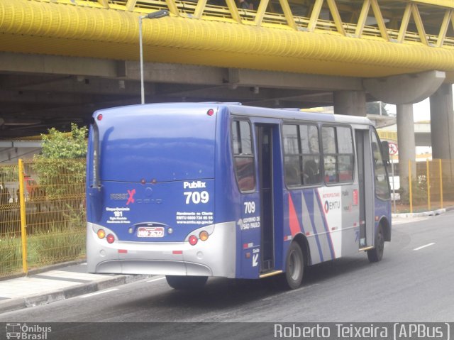 Empresa de Transportes Publix 709 na cidade de São Paulo, São Paulo, Brasil, por Roberto Teixeira. ID da foto: 772320.