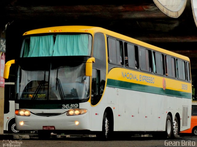 Nacional Expresso 36319 na cidade de Uberlândia, Minas Gerais, Brasil, por Gean Brito. Número da foto: #772432.