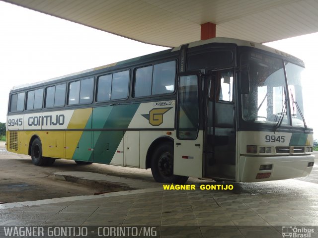 Empresa Gontijo de Transportes 9945 na cidade de Corinto, Minas Gerais, Brasil, por Wagner Gontijo Várzea da Palma-mg. ID da foto: 771802.