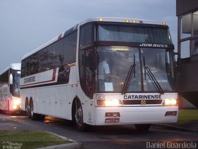 Auto Viação Catarinense 2121 na cidade de Florianópolis, Santa Catarina, Brasil, por Daniel Guardiola. Número da foto: #771703.