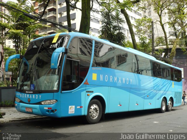 Viação Normandy do Triângulo 2701 na cidade de São Roque, São Paulo, Brasil, por João Guilherme Lopes. Número da foto: #771504.