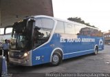 El Rapido Argentino 75 na cidade de , por Hector Ulloa Busespatagonnicos. Número da foto: #771892.