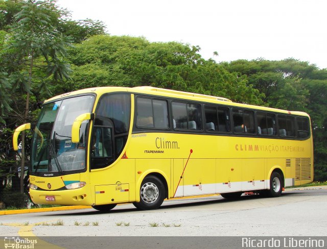 Viação Itapemirim 8539 na cidade de São Paulo, São Paulo, Brasil, por Ricardo Liberino. Número da foto: #774242.