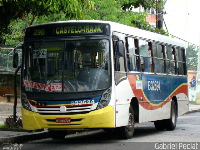 Viação Pavunense B32694 na cidade de Rio de Janeiro, Rio de Janeiro, Brasil, por Gabriel Peclat. Número da foto: #772966.