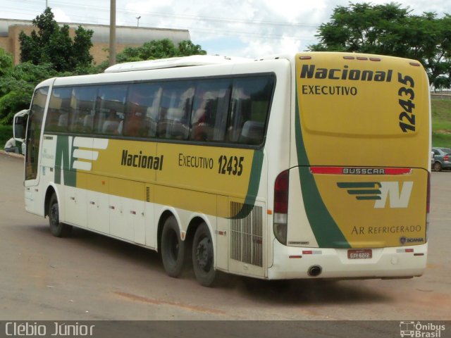 Viação Nacional 12435 na cidade de Taguatinga, Distrito Federal, Brasil, por Clébio Júnior. Número da foto: #773570.