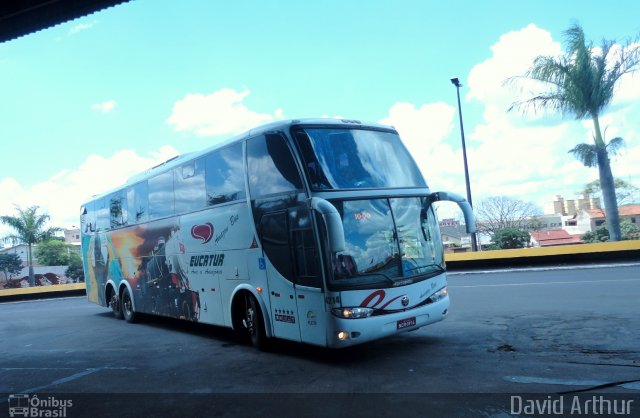 Eucatur - Empresa União Cascavel de Transportes e Turismo 4214 na cidade de Londrina, Paraná, Brasil, por David Arthur. Número da foto: #773098.