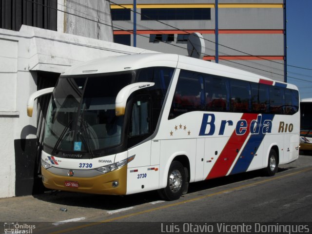 Breda Rio 3730 na cidade de Campos dos Goytacazes, Rio de Janeiro, Brasil, por Luis Otávio Vicente Domingues. Número da foto: #774228.