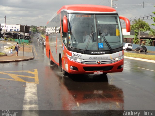 Viação Ouro Branco 16424 na cidade de Londrina, Paraná, Brasil, por Andrey  Lima. ID da foto: 773233.