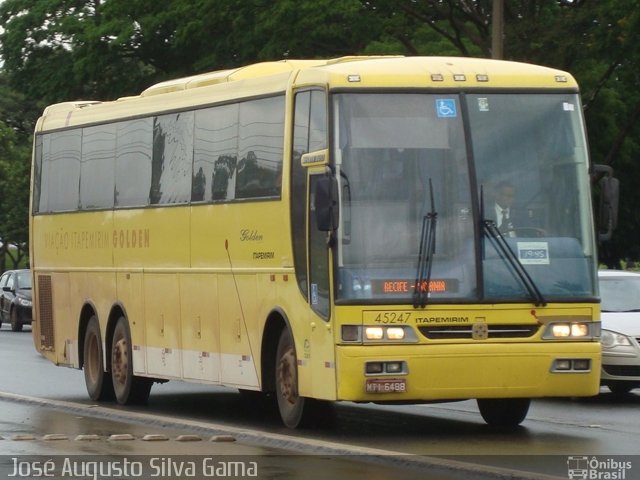 Viação Itapemirim 45247 na cidade de Brasília, Distrito Federal, Brasil, por José Augusto da Silva Gama. Número da foto: #774559.